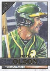 2020 Topps Gallery Base Set Matt Olson #15 card