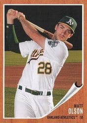2021 Topps Archives Base Set Matt Olson #53 card