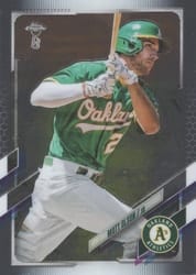 2021 Topps Chrome Ben Baller Edition Base Set Matt Olson #48 card