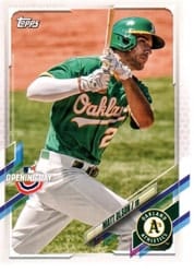 2021 Topps Opening Day Base Set Matt Olson #215 card