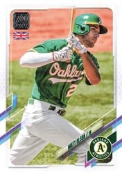 2021 Topps UK Edition Base Set Matt Olson #29 card