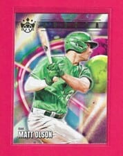 2022 Panini Diamond Kings Aurora Matt Olson #AU-7 card