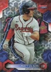 2023 Bowman's Best Base Set Matt Olson #11 card