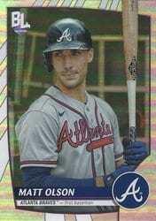 2023 Topps Big League Base Set Matt Olson #245 card