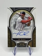 2023 Topps Tier One Prime Performers Autographs Matt Olson #PPA-MO card
