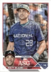 2023 Topps Update 2023 All-Star Game Matt Olson #ASG-26 card