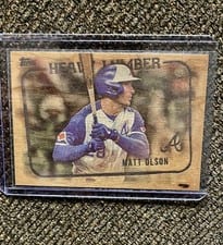 2023 Topps Update Heavy Lumber Matt Olson #HL-59 card