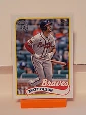 2024 Topps 1989 Topps Baseball 35th Anniversary (Series 1) Matt Olson #89B-74 card