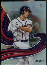 2024 Topps Chrome Strokes Matt Olson #S-13 card