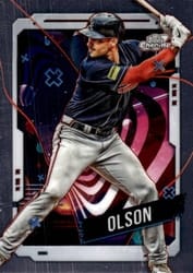 2024 Topps Cosmic Chrome Base Set Matt Olson #67 card