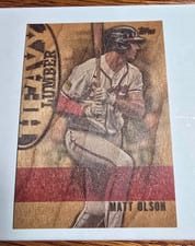 2024 Topps Heavy Lumber Matt Olson #HL-28 card