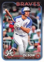 2024 Topps Japan Edition Base Set Matt Olson #87 card