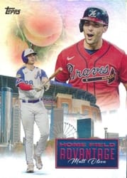 2024 Topps Update Home Field Advantage Matt Olson #HFA-35 card