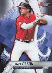 2025 Bowman's Best Base Set Matt Olson #20 card