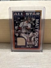 2025 Topps 1990 Topps Baseball All-Star Relics Matt Olson #90ASR-MO card