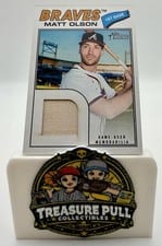 2026 Topps Heritage Real One Relics Matt Olson #ROR-MO card