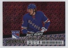 2024-25 Upper Deck Credentials Base Set Matt Rempe #128 card