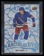 2024-25 Upper Deck Ice Arcticulates Matt Rempe #AT-45 card