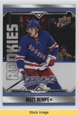 2024-25 Upper Deck MVP Base Photo Variants Matt Rempe #BSR-18 card