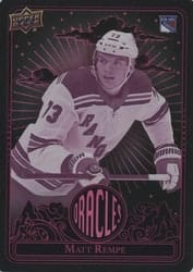 2024-25 Upper Deck Oracles Matt Rempe #O-52 card