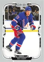 2025-26 O-Pee-Chee Base Set Matt Rempe #487 card