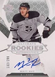 2019-20 Upper Deck Ultimate Collection Base Set Matt Roy #127 card