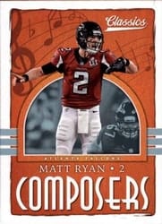 2018 Panini Classics Composers Matt Ryan #5 card