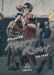 2018 Panini Luminance Base Set Matt Ryan #44 card