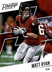 2018 Panini Prestige Base Set Matt Ryan #168 card