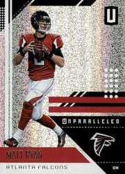 2018 Panini Unparalleled Base Set Matt Ryan #7 card