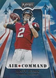 2019 Panini Playoff Air Command Matt Ryan #14 card