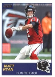 2019 Score Base Set Matt Ryan #243 card