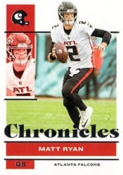 2021 Panini Chronicles Base Set Matt Ryan #4 card