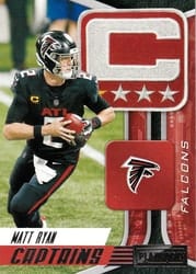 2021 Panini Playbook Captains Matt Ryan #CAP-MRY card