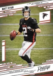 2021 Panini Prestige Base Set Matt Ryan #35 card