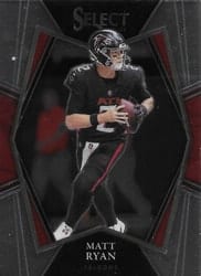 2021 Panini Select Base Set Matt Ryan #104 card