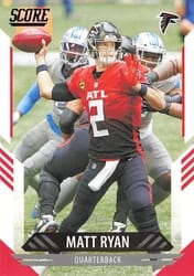 2021 Score Base Set Matt Ryan #189 card