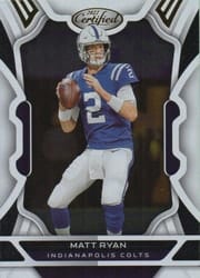 2022 Panini Certified Base Set Matt Ryan #4 card