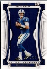 2022 Panini National Treasures Matt Ryan #20 card