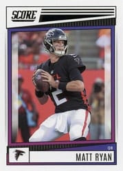 2022 Score Base Set Matt Ryan #40 card