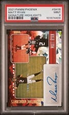 2024 Panini Mosaic Signatures Highlights Matt Ryan #SH16 card