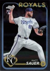 2024 Topps Chrome Update Base Set Matt Sauer #USC155 card