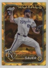 2024 Topps Chrome Update Sapphire Edition Base Set Matt Sauer #USCS25 card