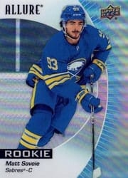 2023-24 Upper Deck Allure Base Set Matt Savoie #128 card