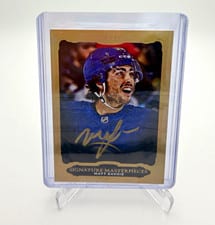 2023-24 Upper Deck Ultimate Collection Signature Masterpieces Matt Savoie #USM-MS card