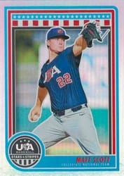 2025 Panini Stars & Stripes Base Set Matt Scott #78 card