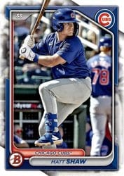 2024 Bowman Draft Base Set Matt Shaw #BD-26 card