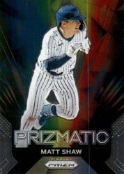2024 Panini Prizm Prizmatic Matt Shaw #15 card