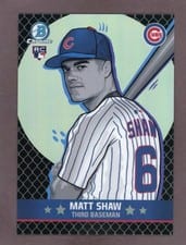 2025 Bowman Chrome Ascensions Matt Shaw #BA-2 card