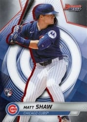 2025 Bowman's Best Base Set Matt Shaw #15 card